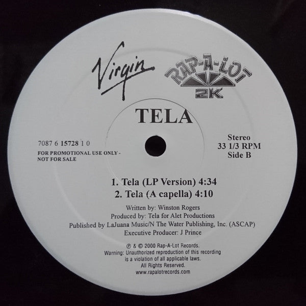 Tela : Tela (12", Promo)