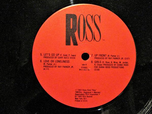 Diana Ross : Ross (LP, Album)