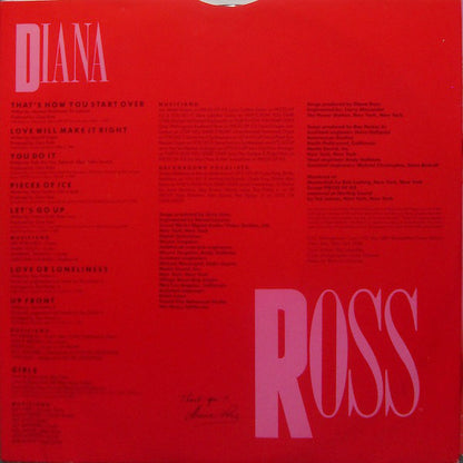 Diana Ross : Ross (LP, Album)