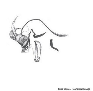 Mika Vainio . Kouhei Matsunaga : Mika Vainio / Kouhei Matsunaga (12", Ltd)