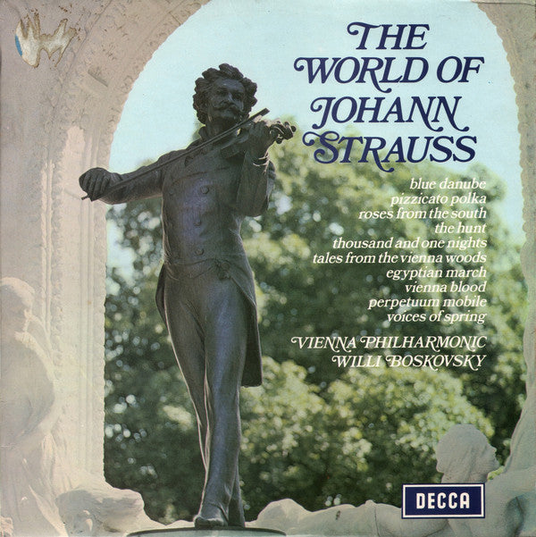 Johann Strauss Jr. - Wiener Philharmoniker : The World Of Johann Strauss (LP, Comp)