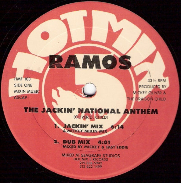 Ramos (2) : The Jackin' National Anthem (12")