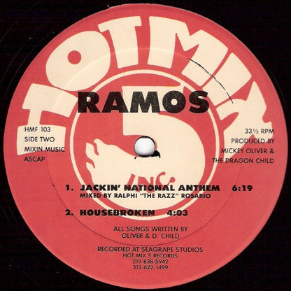 Ramos (2) : The Jackin' National Anthem (12")