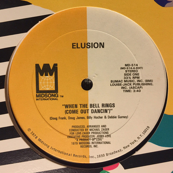 Elusion (2) : When The Bell Rings (Come Out Dancin') (12")