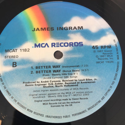 James Ingram : Better Way (12")