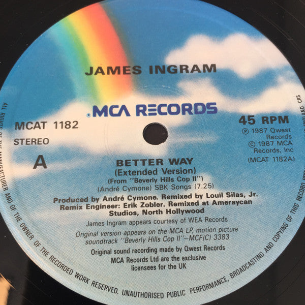 James Ingram : Better Way (12")