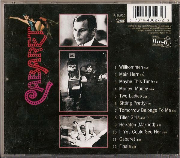 Ralph Burns : Cabaret (Original Sound Track Recording) (CD, Album, RE, RM)