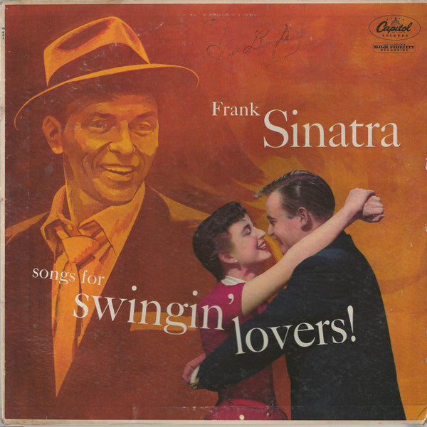 Frank Sinatra : Songs For Swingin' Lovers (LP, Album, Mono, RP, Scr)