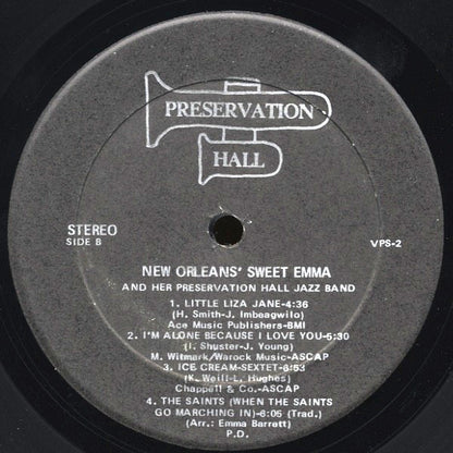 Sweet Emma And Her Preservation Hall Jazz Band : New Orleans' Sweet Emma And Her Preservation Hall Jazz Band (LP, Album, RE)