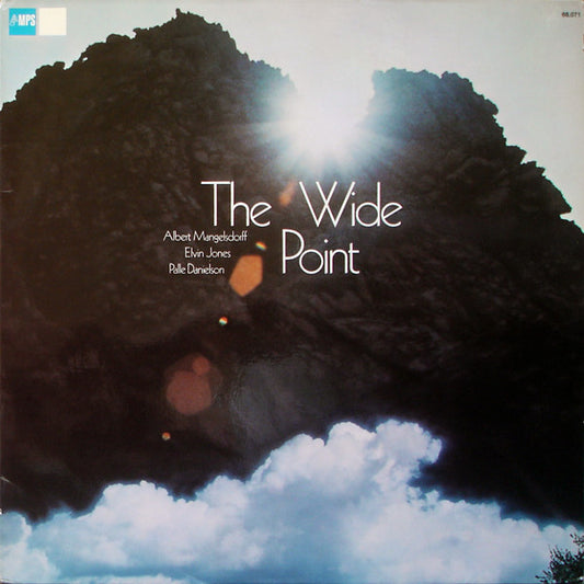 Albert Mangelsdorff, Elvin Jones, Palle Danielsson : The Wide Point (LP, Album, RE)