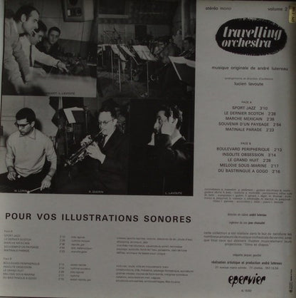 Lucien Lavoute Et Son Orchestre : Travelling Orchestra (Volume 2) (LP)