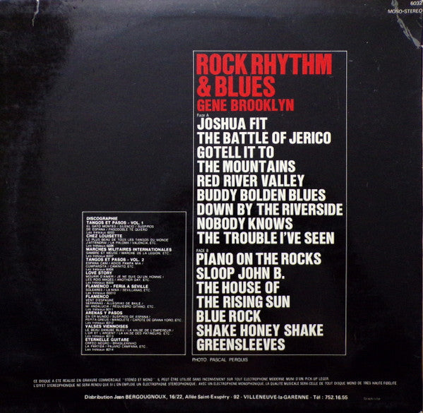 Gene Brooklyn : Rock Rhythm & Blues (LP, Album)