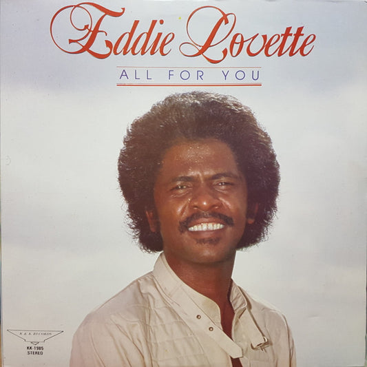 Eddie Lovette : All For You (LP, Album, Pin)