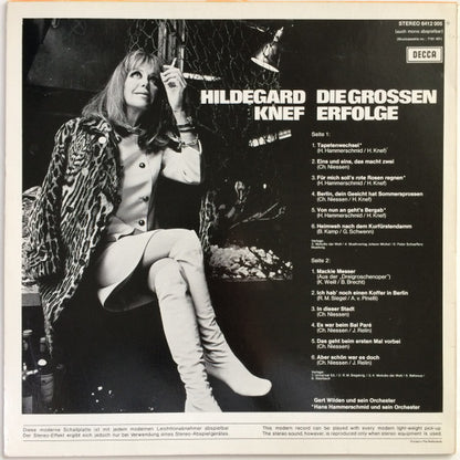 Hildegard Knef : Die Grossen Erfolge (LP, Comp)