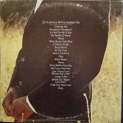 Johnny Mathis : Johnny Mathis' All-Time Greatest Hits (2xLP, Comp, Pit)