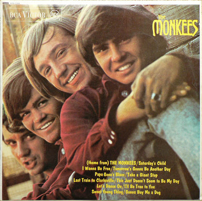 The Monkees : The Monkees (LP, Album, Mono)