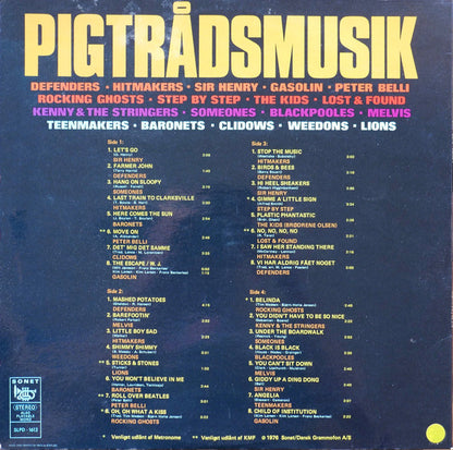 Various : Pigtrådsmusik (2xLP, Comp)