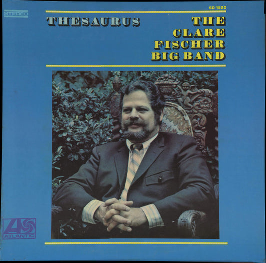 Clare Fischer Big Band : Thesaurus (LP, Album, PR)