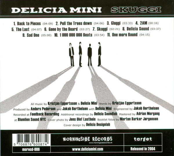 Delicia Mini : Skuggi (CD, Album)