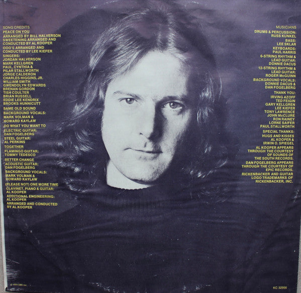 Roger McGuinn : Peace On You (LP, Album)