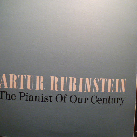 Frédéric Chopin – Arthur Rubinstein : Artur Rubinstein - The Pianist Of Our Century (LP, Gat)