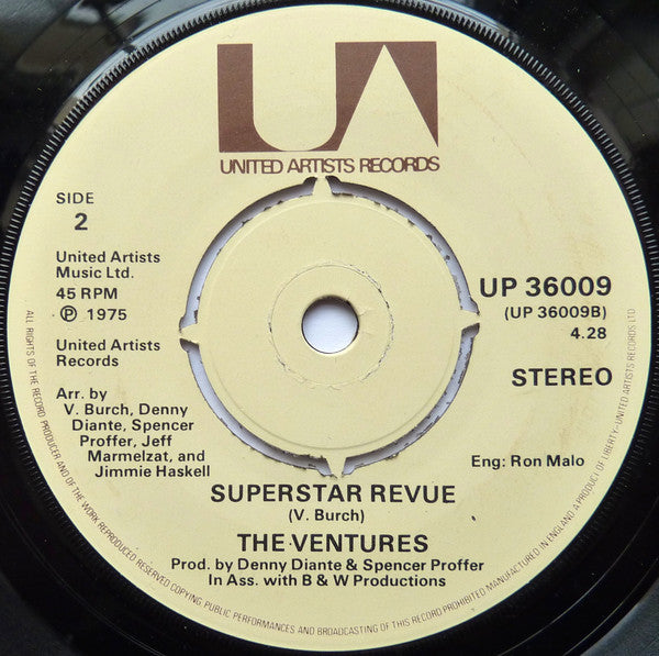 The Ventures : Superstar Revue (7", Single)