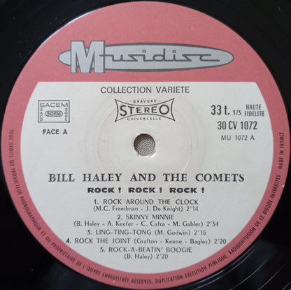 Bill Haley And His Comets : Rock! Rock! Rock! (LP, Comp)