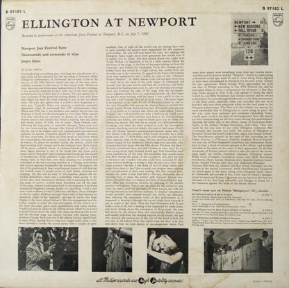 Duke Ellington And His Orchestra : Ellington At Newport (LP, Album)