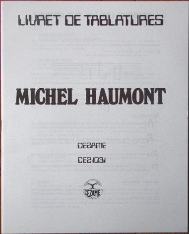 Michel Haumont : Sylvie - Guitare Instrumentale Avec Tablature (LP, Album)