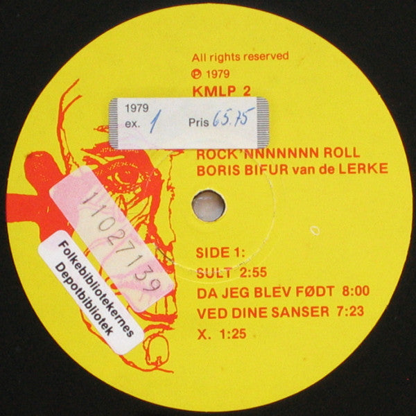 Boris Bifur Van De Lerke : Rock 'nnnnnnnnnnnnnnnnn Roll Show 1979 (LP, Album)