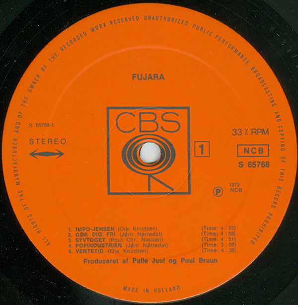 Fujara : Fujara (LP, Album)