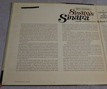 Frank Sinatra : Sinatra's Sinatra (LP, Album, Mono, Gat)