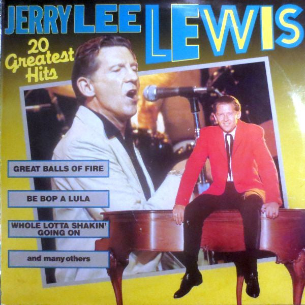 Jerry Lee Lewis : 20 Greatest Hits (LP, Comp)