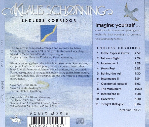 Klaus Schønning : Endless Corridor (CD, Album)