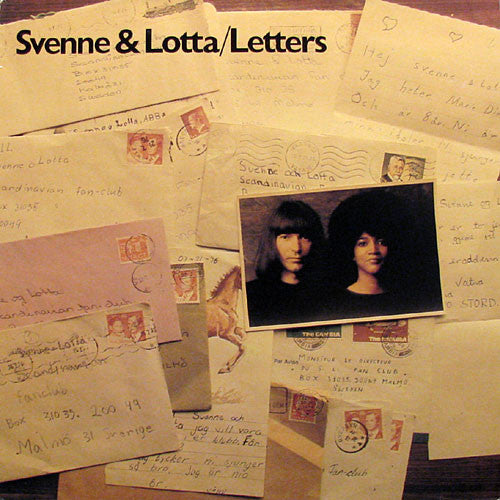 Svenne & Lotta : Letters (LP, Album, Mono)