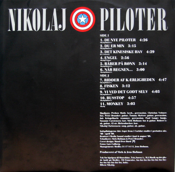 Nikolaj Christensen : Piloter (LP, Album)