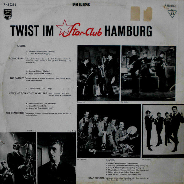 Various : Twist Im Star-Club Hamburg (LP, Comp, Mono)