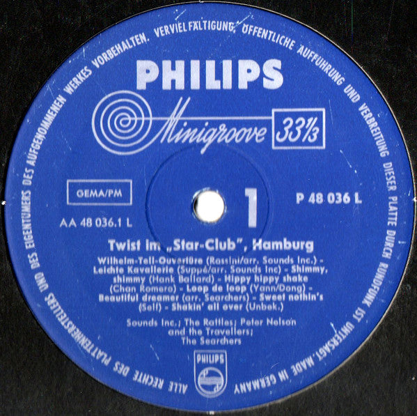 Various : Twist Im Star-Club Hamburg (LP, Comp, Mono)