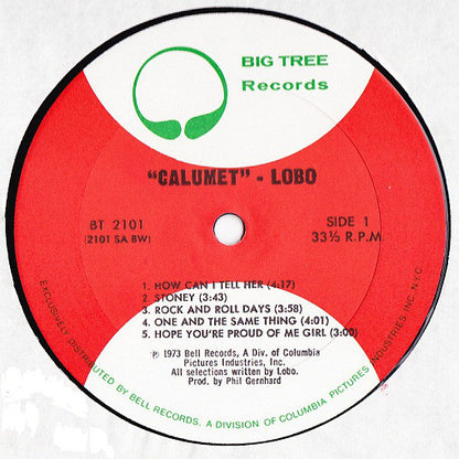 Lobo (3) : Calumet (LP, Album, Bes)