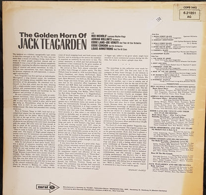 Jack Teagarden : The Golden Horn Of Jack Teagarden (LP, Comp, RE)