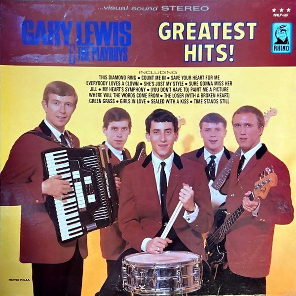 Gary Lewis & The Playboys : Greatest Hits! (LP, Comp, RE)