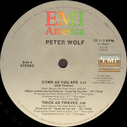 Peter Wolf : Come As You Are (12")