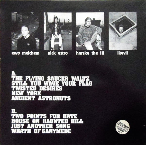 The Astronuts : Spaced (12", MiniAlbum)