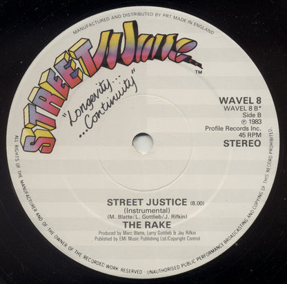 The Rake : Street Justice (12")