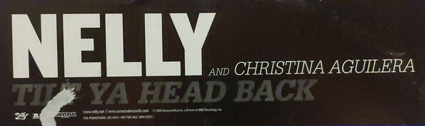 Nelly And Christina Aguilera : Tilt Ya Head Back (12", Promo)