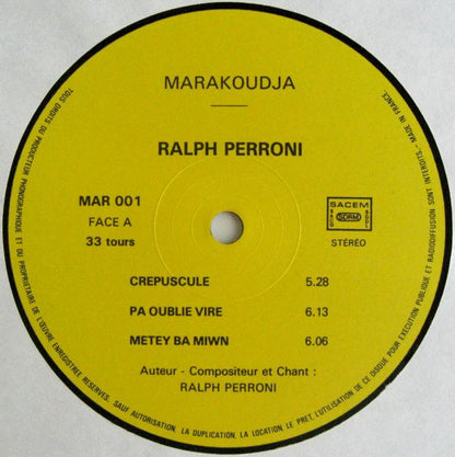 Ralph Perroni : Ralph Perroni (LP, Album)