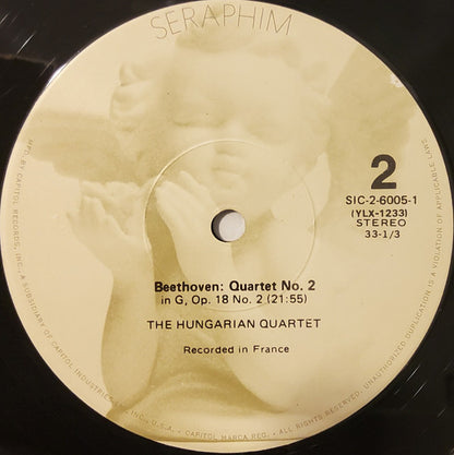 Ludwig van Beethoven, The Hungarian Quartet : The Early Quartets (The Complete String Quartets, Vol. 1: Nos. 1-6) (3xLP + Box)