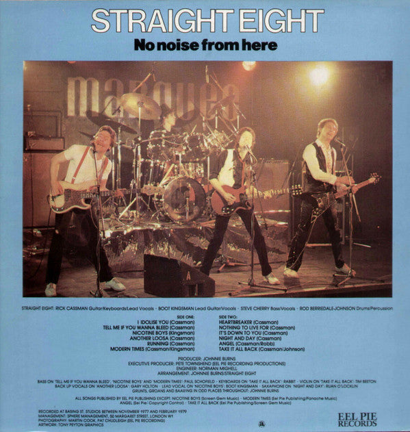 Straight Eight : No Noise From Here (LP, Album)