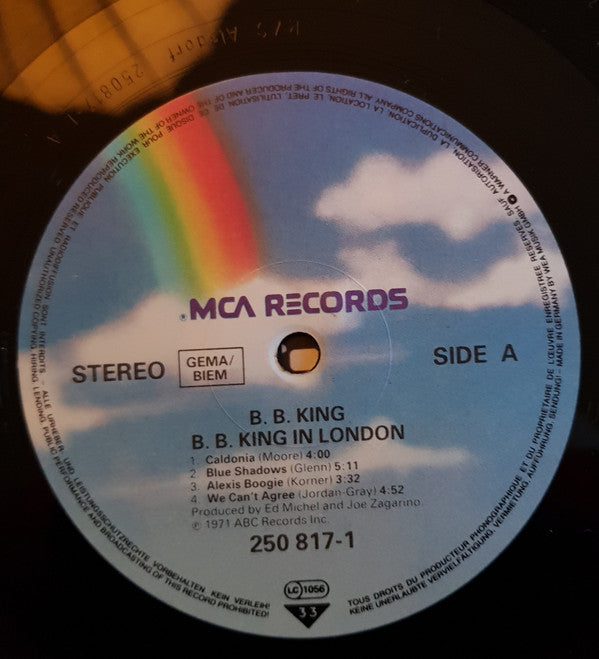 B.B. King : In London (LP, Album, RE)