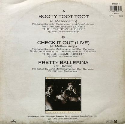 John Cougar Mellencamp : Rooty Toot Toot (12", EP)